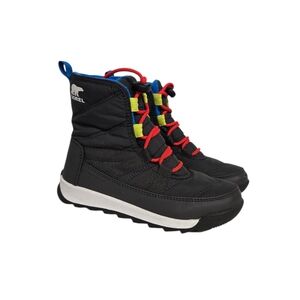 Sorel Kids Whitney II Dark Gray Winter Snow Boots
